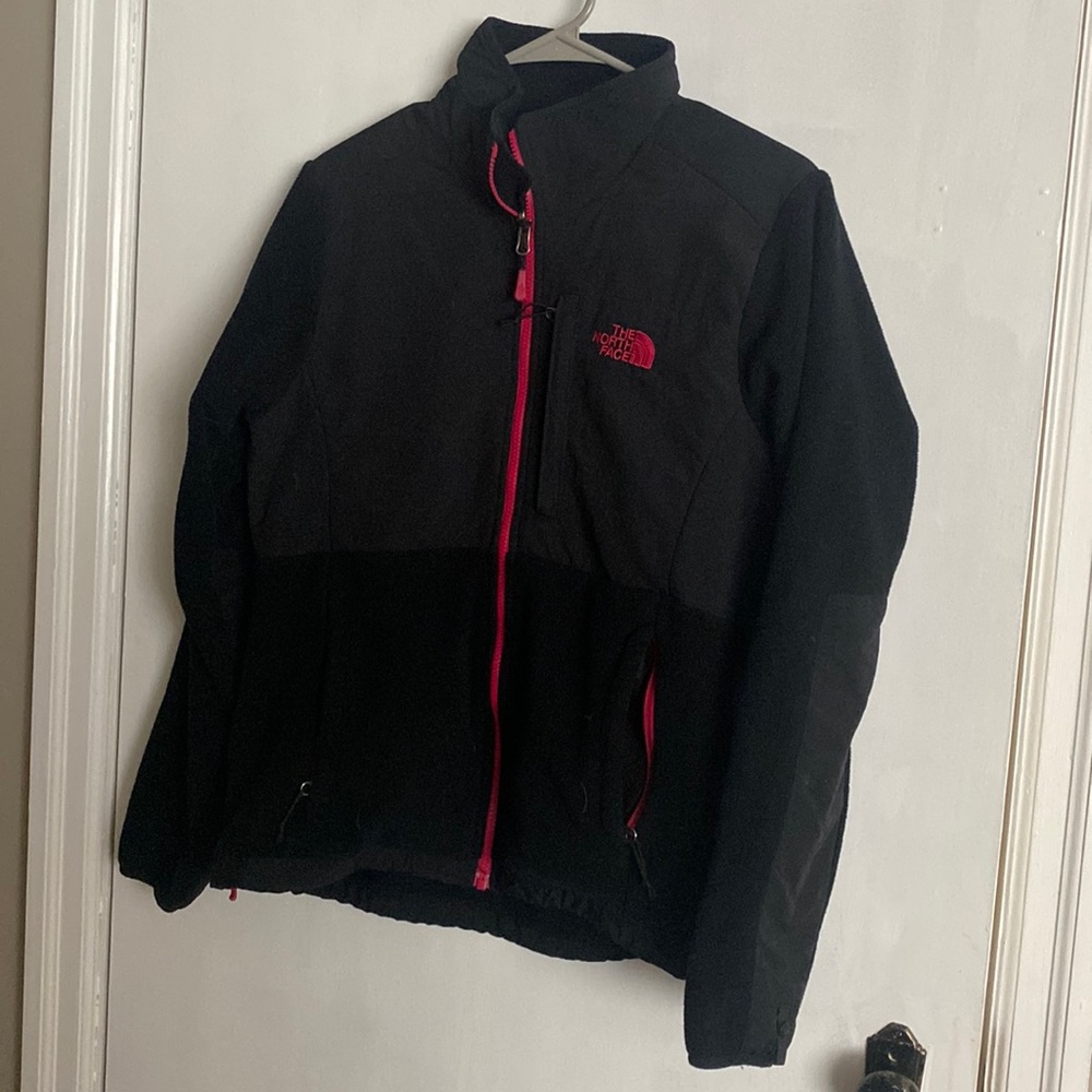 Woman north face fleece jacket size medium